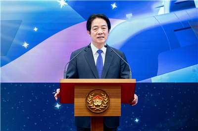 President Lai Ching-te delivered his "2026 New Year speech" on Thursday. (Photo: Presidential Office)