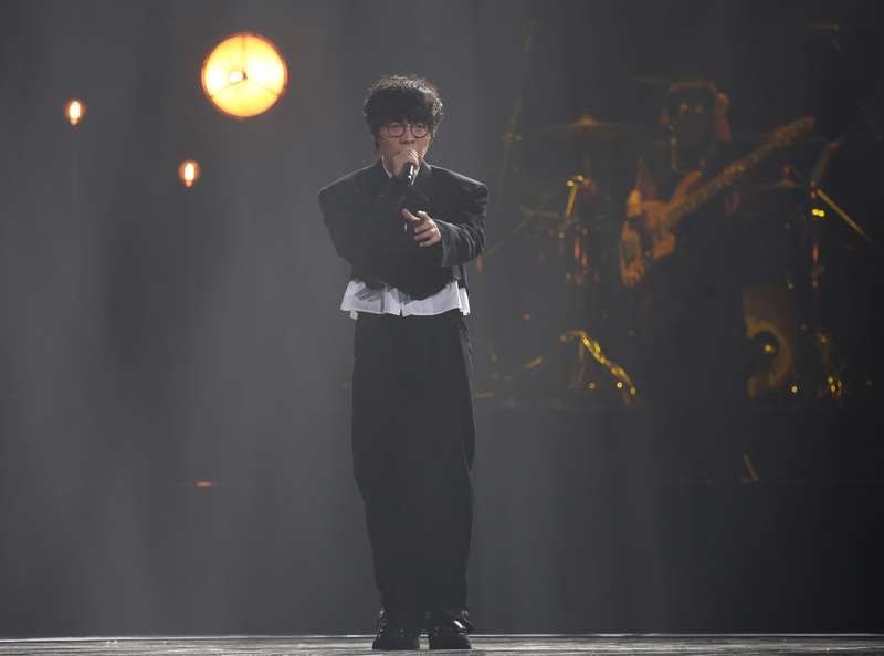 Crowd Lu performing on stage in 2025. (Photo: CNA)