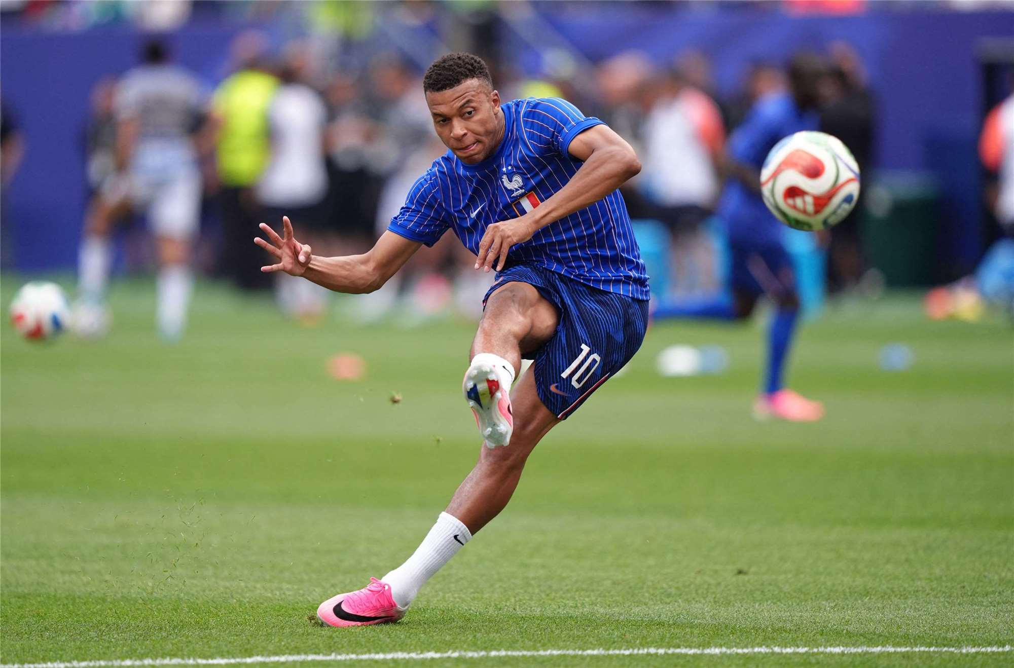 Kylian Mbappé. (Reuters)