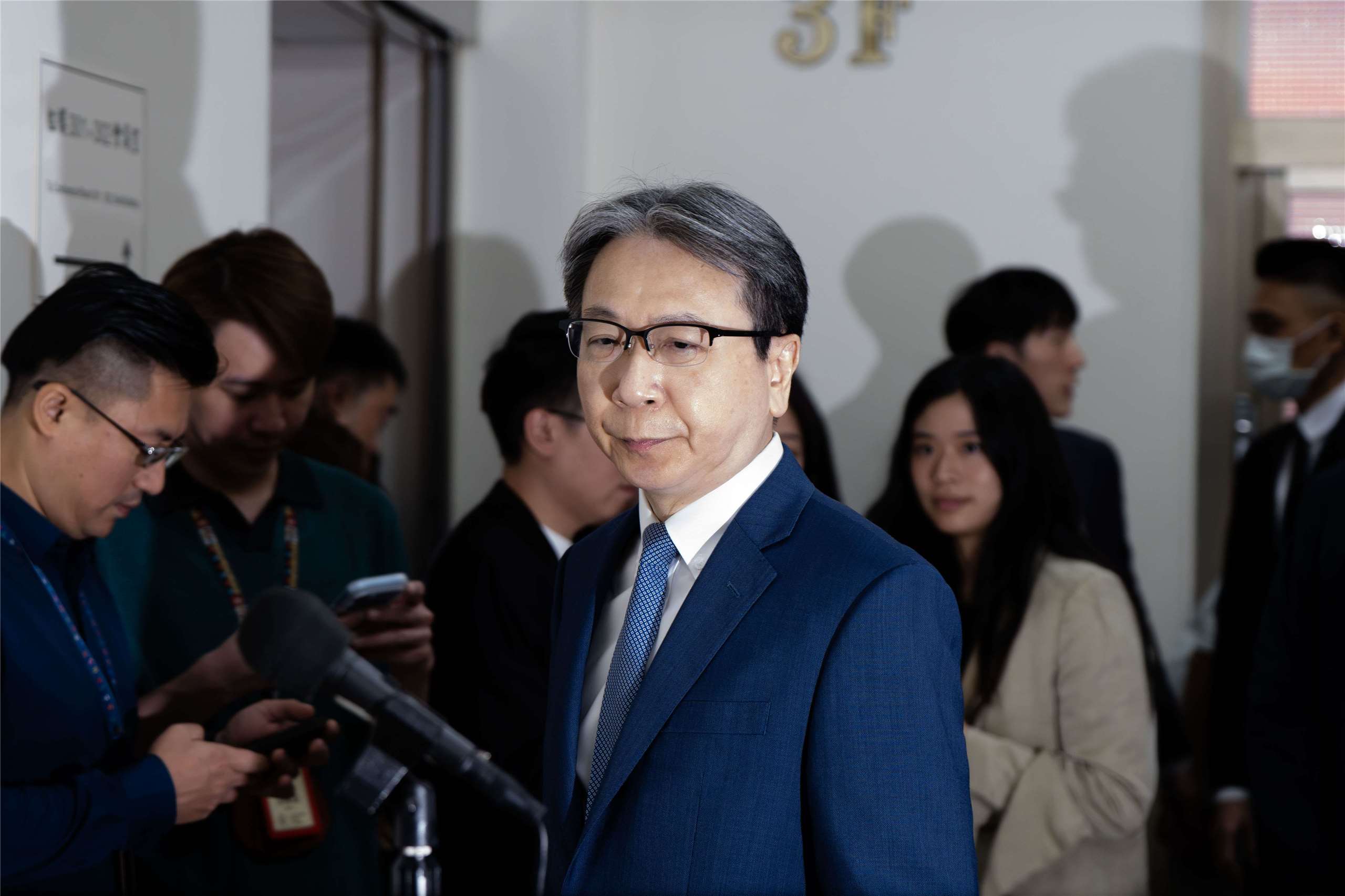 National Security Bureau Director-General Tsai Ming-yen says CCP's transnational repression has shifted from surveillance and intimidation to physical harassment. (Photo: Rti)