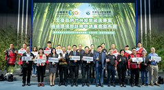 Two years in the making, the project marks the first bamboo forest carbon sink project in Taiwan, setting a new benchmark for combining natural carbon sequestration, corporate net zero, and tribal co-prosperity. (Photo: CNA)
