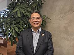 Taiwan Chamber of Commerce in the Czech Republic Chairman Vincent Huang says Czechia is a “foothold” for Taiwanese businesses entering Europe. (Photo: CNA)
