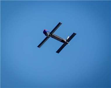 AeroVironment Switchblade 300 in flight. (Photo: Wikipedia PDM)