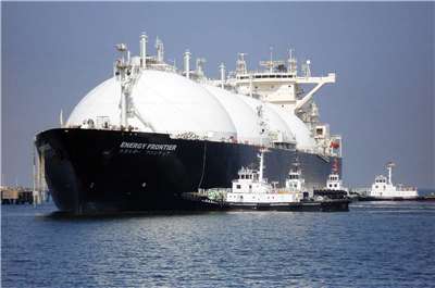 A Japanese liquefied natural gas (LNG) carrier. (Photo: AFP)