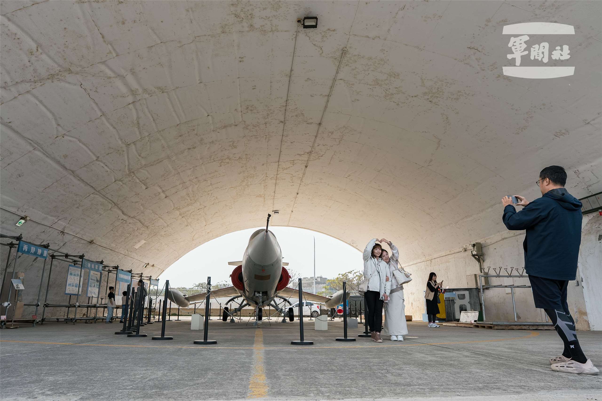 Runway 05 is an area including four restored aircraft hangars and staff rooms. (Photo: Defense Ministry)