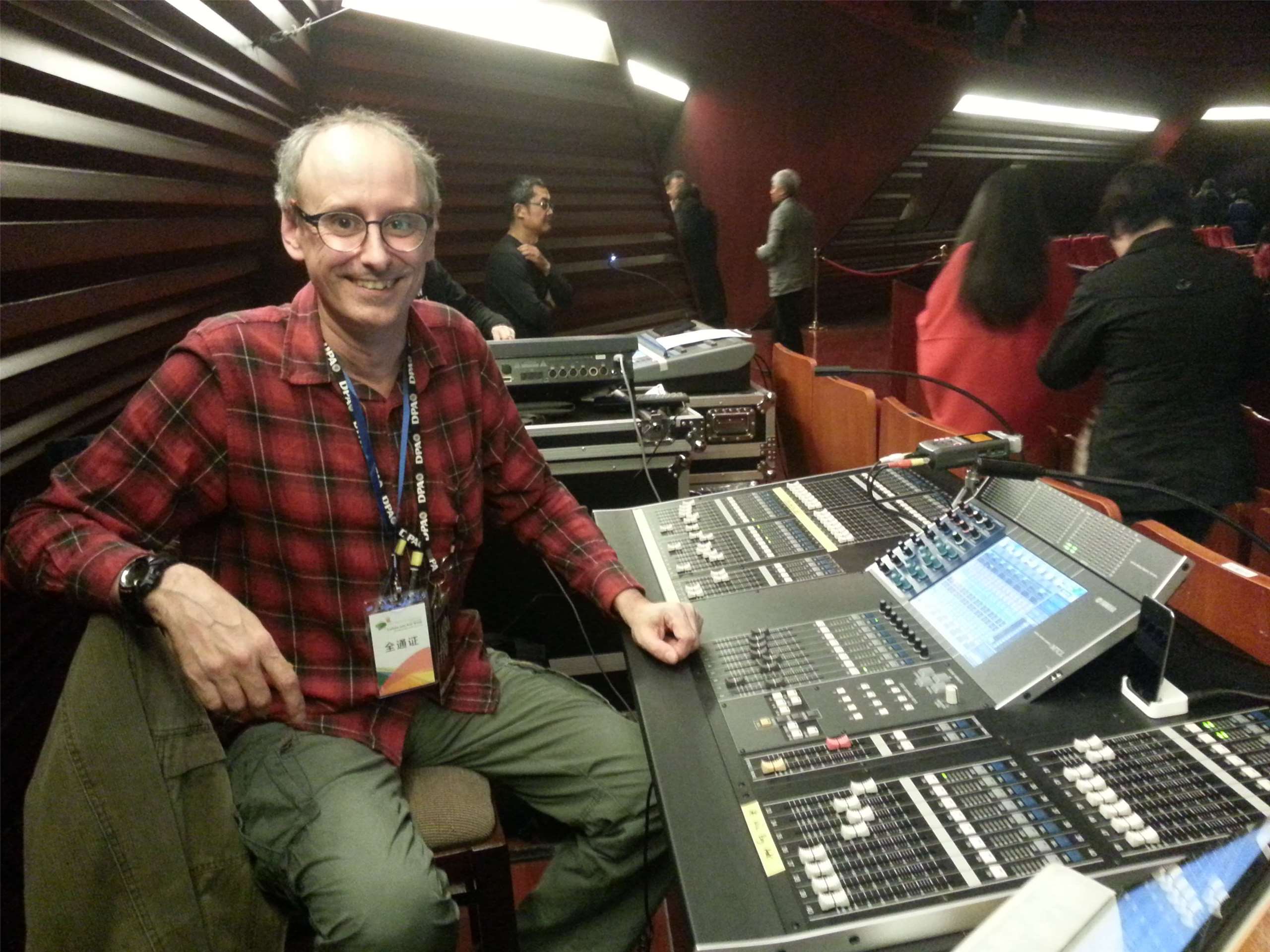 Max in a studio. (Photo: Provided by Max)