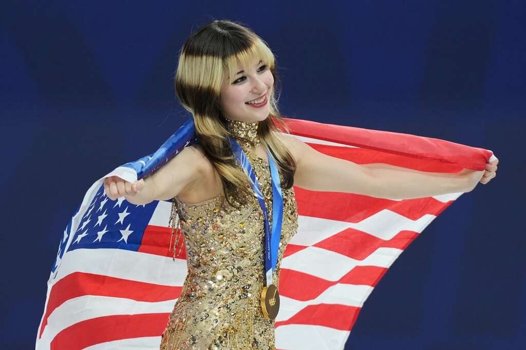 Chinese-American figure skater Alysa Liu's gold medal ended a 24-year-long Olympic medal drought in U.S. women's singles figure skating. (Photo: AP)