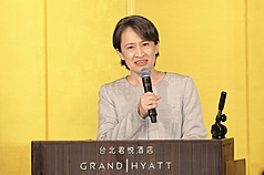 Vice President Hsiao Bi-khim speaks at a Japan-Taiwan Exchange Association event this Monday, February 9, 2026. (Photo: CNA)