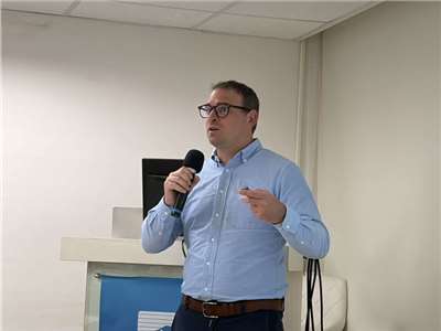 CzechInvest representative in Taiwan, Matouš Kostlivý. (Photo: Rti)