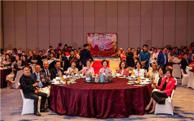 The Penang Taiwanese Chamber of Commerce and Industry hosted a welcome dinner and Chinese New Year gathering. (Photo: By the Chamber Of Commerce and Industry)