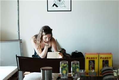 Eloise procrastinating! (Photo: Eloise Phillips)