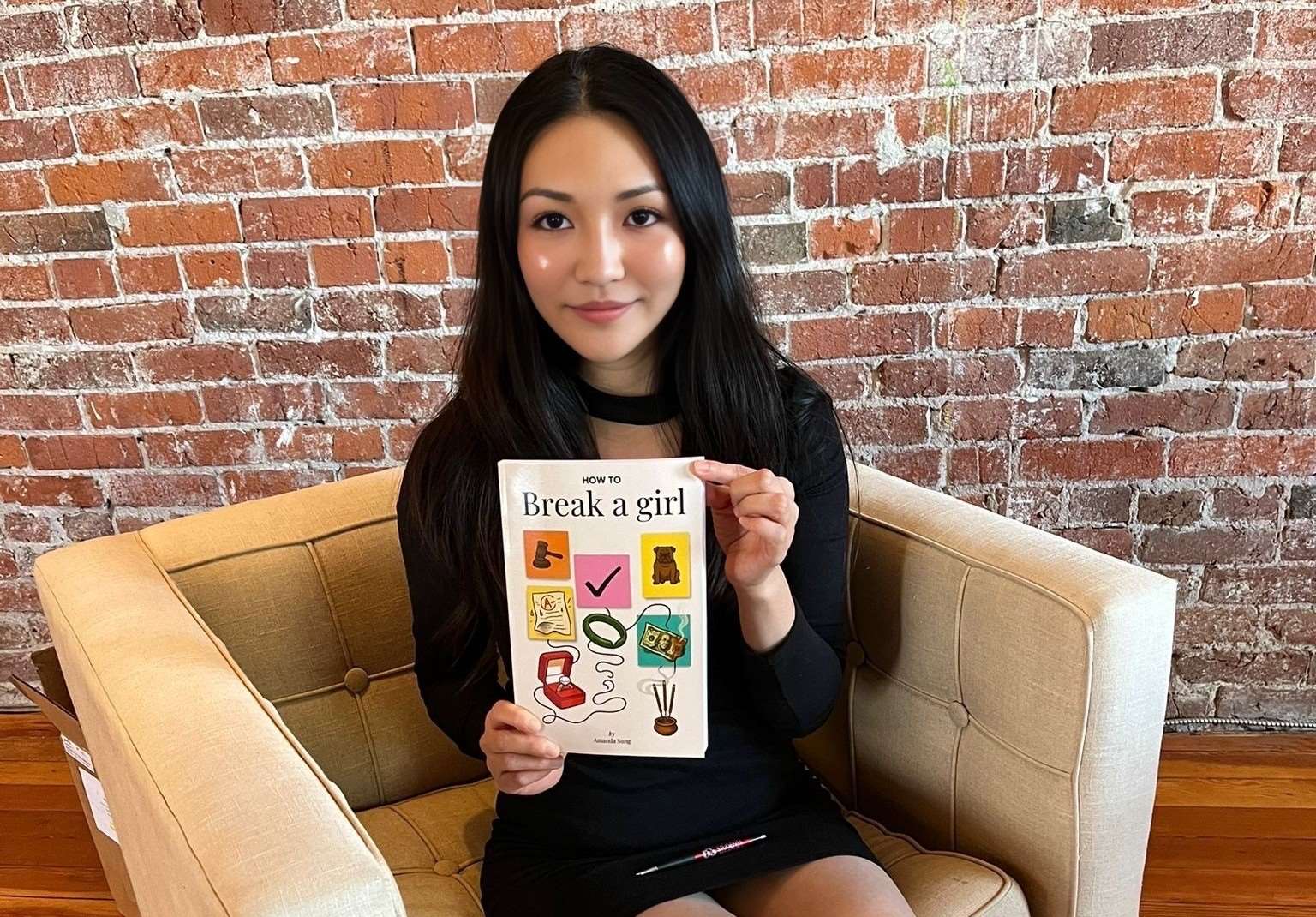 The writer herself! (Photo: Amanda Sung)