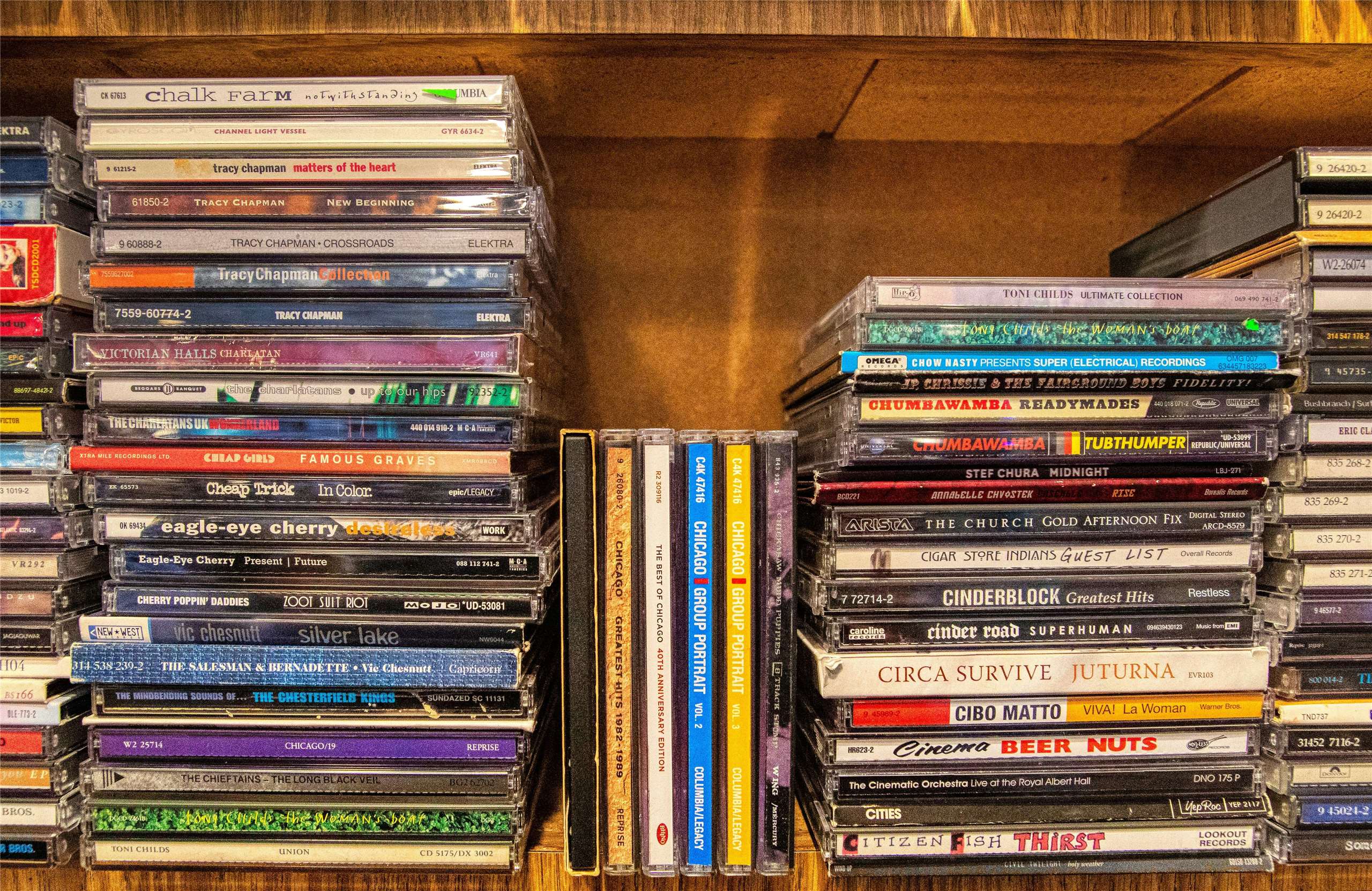 Does anyone remember CDs? (Photo: Mick Haupt via Unsplash)