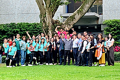 President Lai Visits Linkou Chang Gung Memorial Hospital Kindergarten. (Photo: CNA)