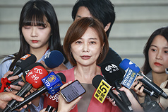Presidential Office spokesperson Karen Kuo calls on lawmakers to expedite passing the legislation. (Photo: CNA)