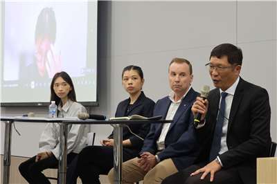 The Research Institute for Democracy, Society and Emerging Technology (DSET) holds a media event on April 23, 2026. (Rti Photo/James Thompson)