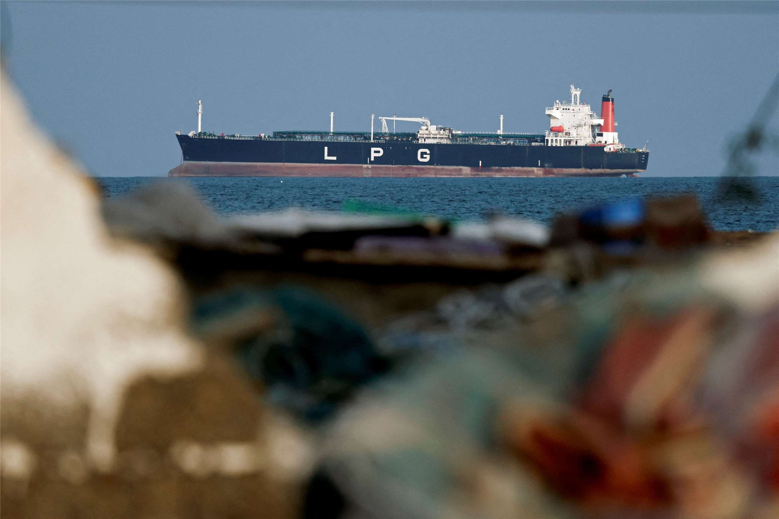 A liquefied petroleum gas tanker. (Photo: Reuters)