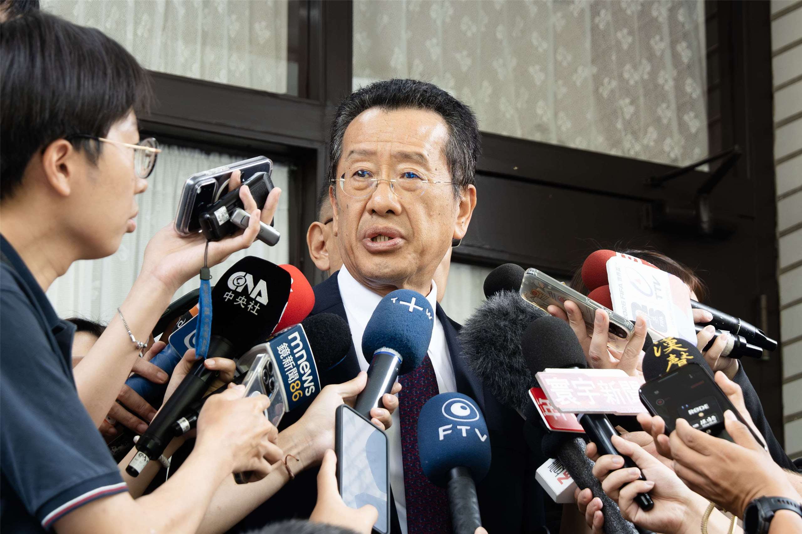 Defense Minister Wellington Koo on May 19. (Photo: Rti)