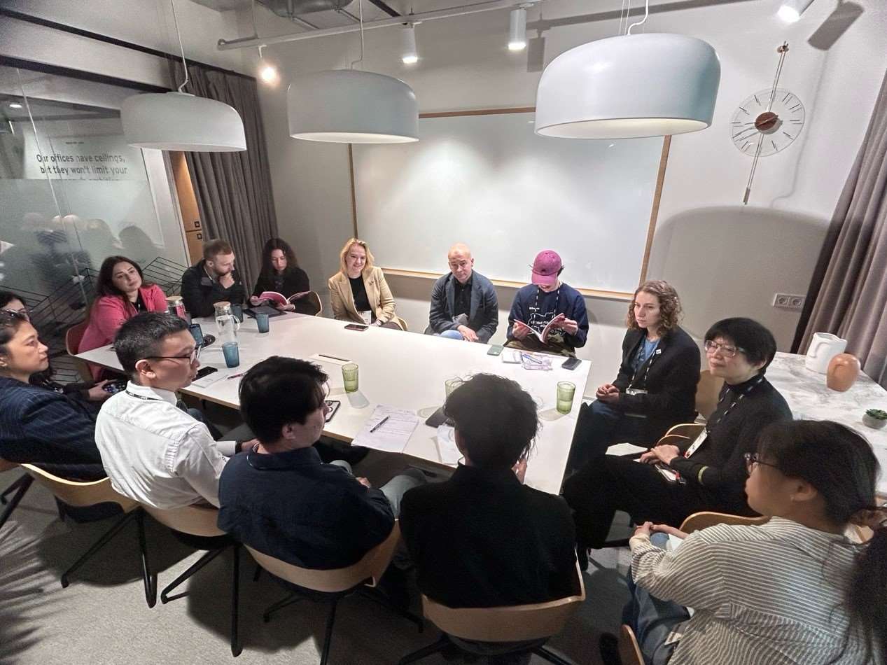Taiwanese and Ukrainian media workers and experts at the 2026 Lviv Media Forum. (Photo: Rti)