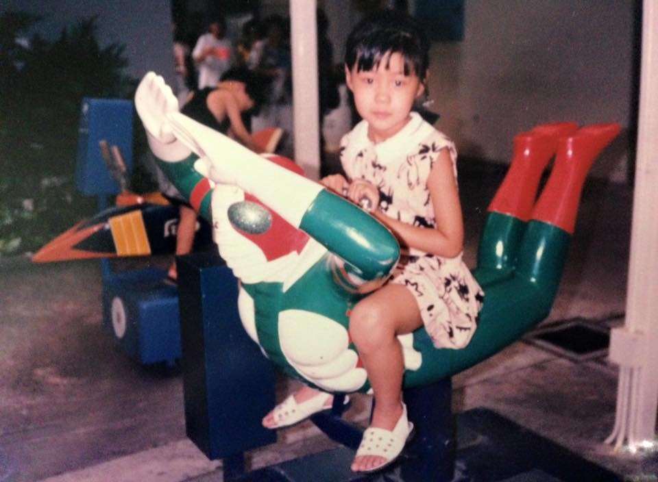 Michelle in the 80s! (Photo: Michelle Chiang)