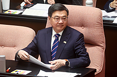 Premier Cho Jung-tai on April 29. (Photo: CNA)
