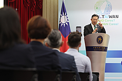 Shih elaborated that this event will integrate diplomacy, healthcare, and trade, allowing Taiwan’s relevant medical systems and businesses to travel to Geneva. (Photo: CNA)
