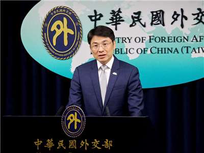 Foreign Ministry Spokesperson Hsiao Kuang-wei (pictured) said on May 15 that the Foreign Ministry has taken note of Trump’s comments and that his administration has repeatedly reaffirmed that the United States’ long-standing and consistent policy toward Taiwan has not changed. (Photo: Rti)