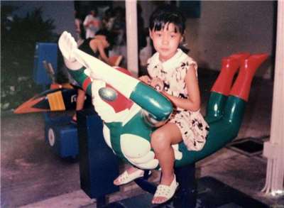Michelle in the 80s! (Photo: Michelle Chiang)
