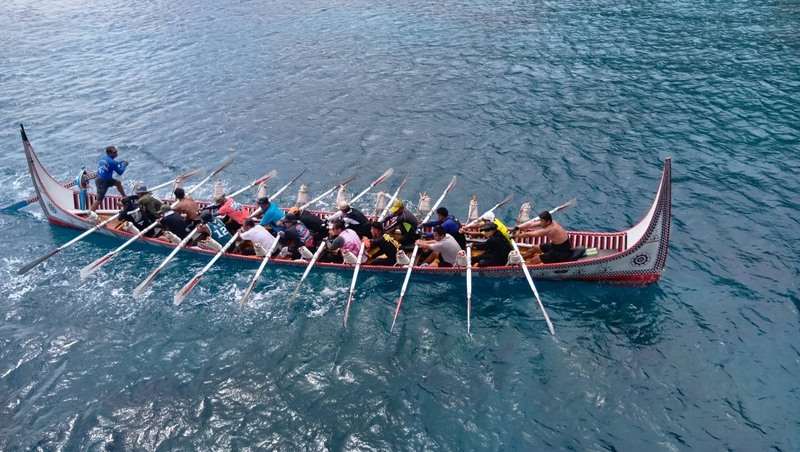 Members of Taiwan’s Tao Indigenous community set sail from Orchid Island, off southeastern Taiwan, to the Philippines’ Batanes Islands, reviving an ancient sea route for the first time in over 300 years. (Photo: Sige Umay / Indigenous Peoples Culture Foundation)