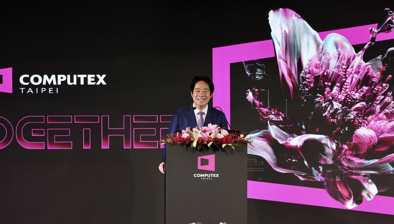COMPUTEX 2026 opened on June 2 at the Taipei Nangang Exhibition Center Hall 1. (Photo: CNA)