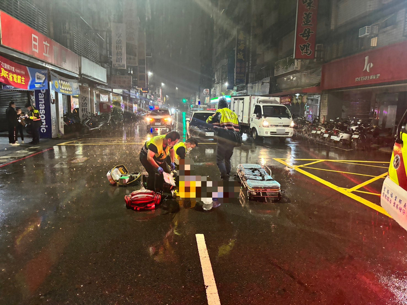 A woman surnamed Lin hit and killed a pedestrial under the influence of drugs in New Taipei on June 9, 2026. (Photo: CNA)