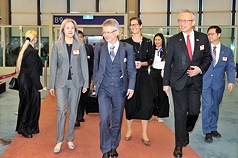 Czech Senate President Miloš Vystrčil at Taoyuan Airport on June 1. (Photo: CNA)