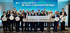 Celebrations of the 30th anniversary of the ITRI Europe office in Berlin on June 12. (Photo: CNA)