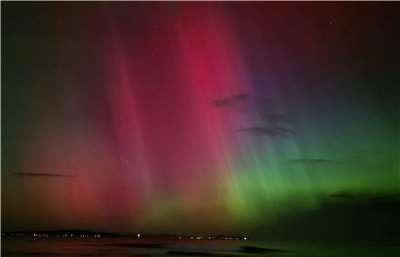 While the results may sometimes create beautiful auroras, harmful geomagnetic induced currents in the power grid and pipelines may also occur. (Photo: Nico Smit via Unsplash)