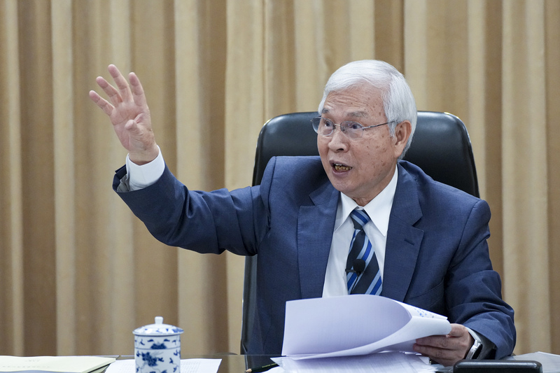 Central Bank of the Republic of China (Taiwan) Governor Yang Chin-long. (Photo: CNA)
