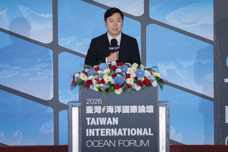 Deputy Secretary-General of the National Security Council, Lii Wen, at the Taiwan International Ocean Forum.(Photo: CNA)