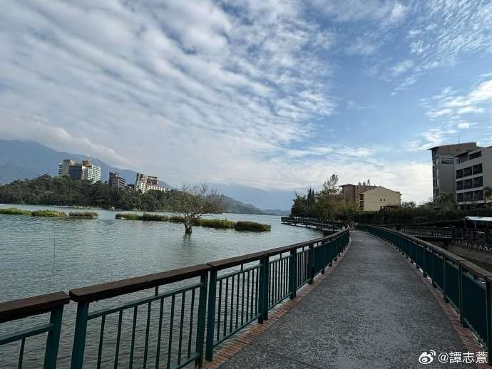 Scenic cycling area of Sun Moon Lake