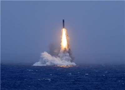 China conducted a submarine-launched ICBM test on July 6. (Photo: AFP)