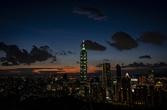 Night Taipei. (Photo: CNA)