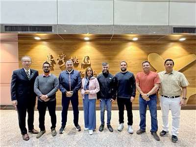A seven-member delegation of Panamanian lawmakers on July 6. (Photo: Ministry of Foreign Affairs)