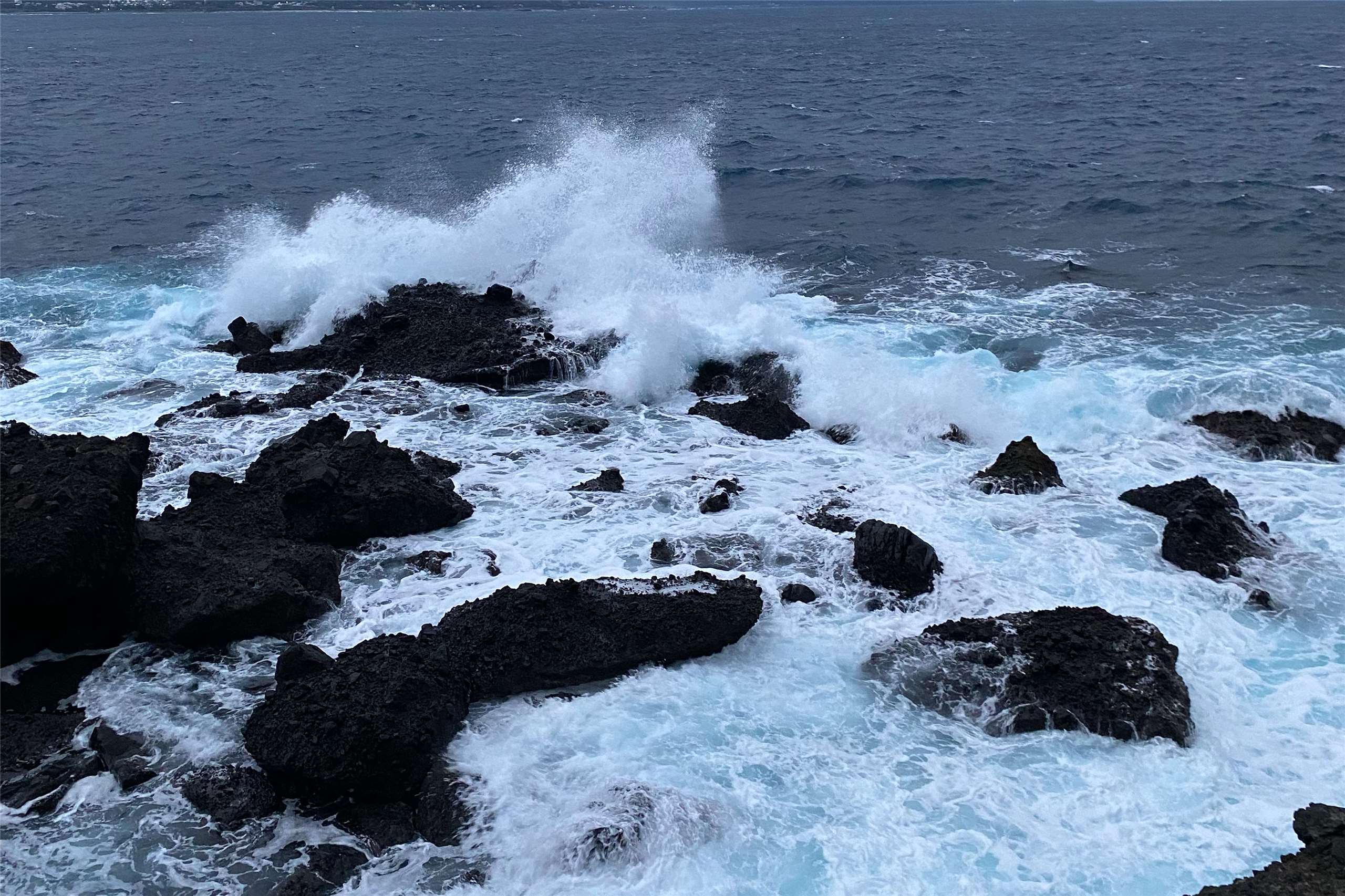 In the second part of Natalie Ong's interview she says the ocean waves crashing against the rocks represent the emotional and mental breakdowns she experienced. She felt like she was floating between calm waters and the uncertainty of when the next storm might come. (Photo: Natalie)