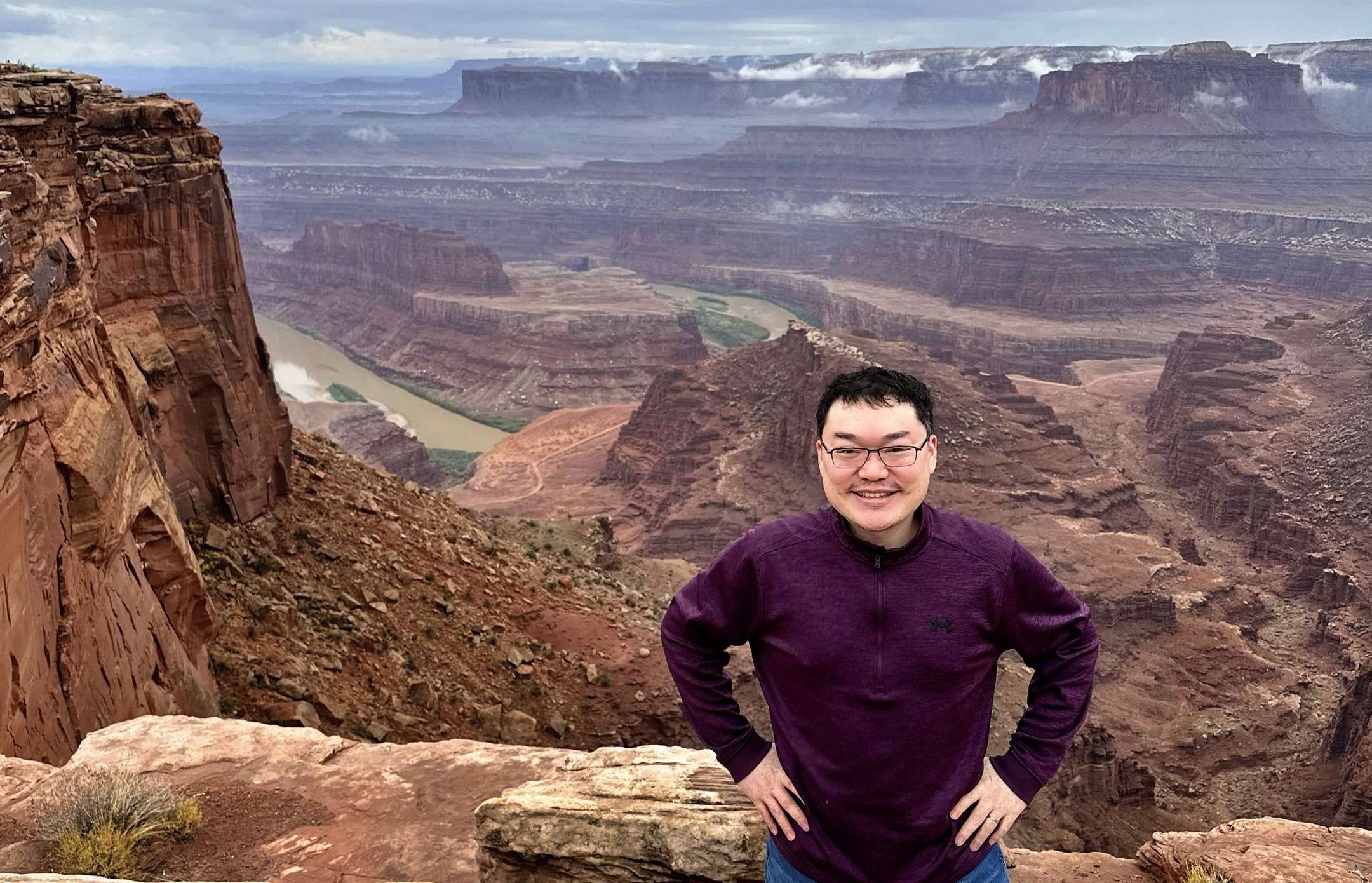 Bryce on an adventure! (Photo: Bryce Chu)