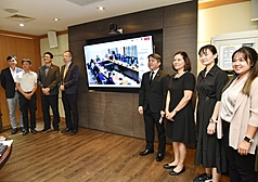 Taiwan and Thailand's Ministries of Agriculture held an online meeting on August 11th to discuss the application of AI technology. (Photo: CNA)