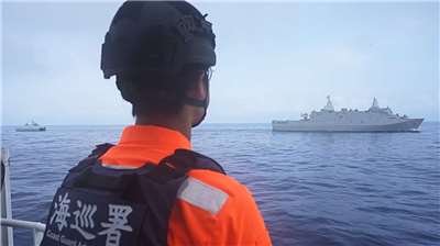The CGA also stated that since the signing of an MOU establishing coast guard cooperation between Taiwan and the United States, both sides have continued to work together in areas such as combating smuggling crimes, cracking down on illegal fishing, marine environmental protection, and more. (Photo: CGA)
