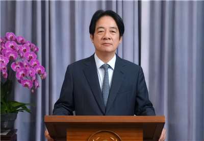 President Lai Ching-te delivered a pre-recorded address at the 2026 10th National High School, Vocational School, and University Small Hydropower Generation Design Competition on Friday. (Photo: Screenshot from the Presidential Office YouTube channel)