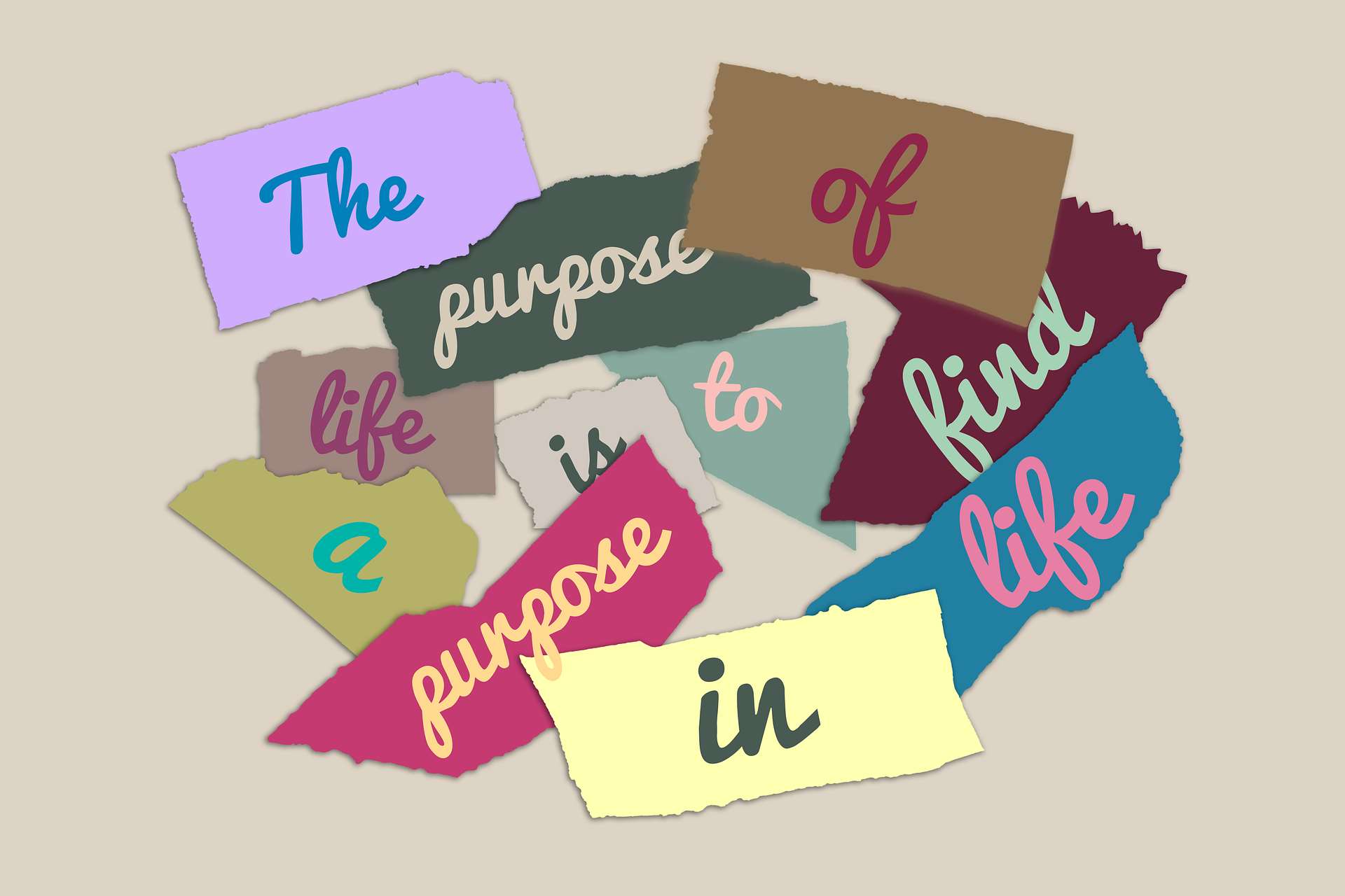 Robert Byrne once said, “The purpose of life is a life of purpose”, but what happens when we are still trying to figure out what that purpose might be? (Photo: Pixabay)