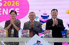 Wu stated that in addition to the cooperation of various government ministries, the private sector has also actively provided assistance, hoping to give the public and children more opportunities to personally experience science. (Photo: CNA)