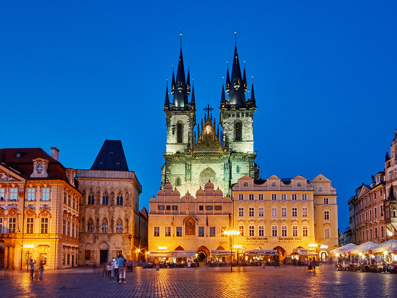 A view of Prague, Czech republic (credit: Pedro Szekely/Flickr)