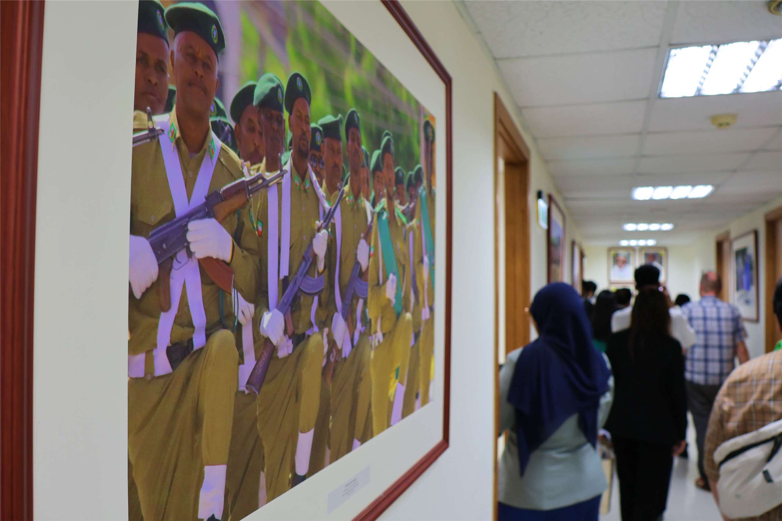 Invited guests and journalists tour the Republic of Somaliland’s new Representative Office in Taiwan on June 12, 2026. (Rti Photo/James Thompson)