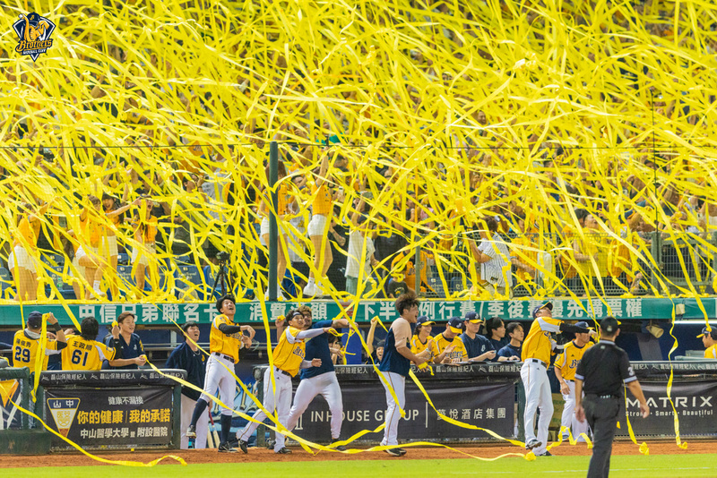 Los CTBC Brothers son los campeones de la segunda mitad de temporada de la Liga Profesional de Béisbol de Taiwán, y también uno de los dos finalistas en pos del título nacional 2025. (Foto: CNA)